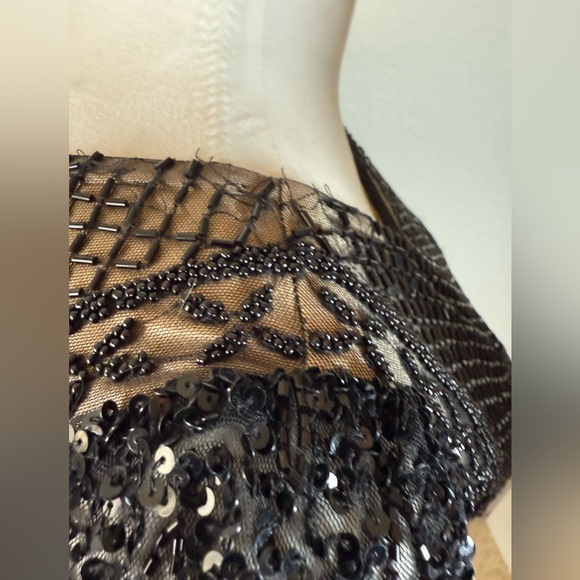 SCALA Beaded Dress. Size 10 - Picture 9 of 9